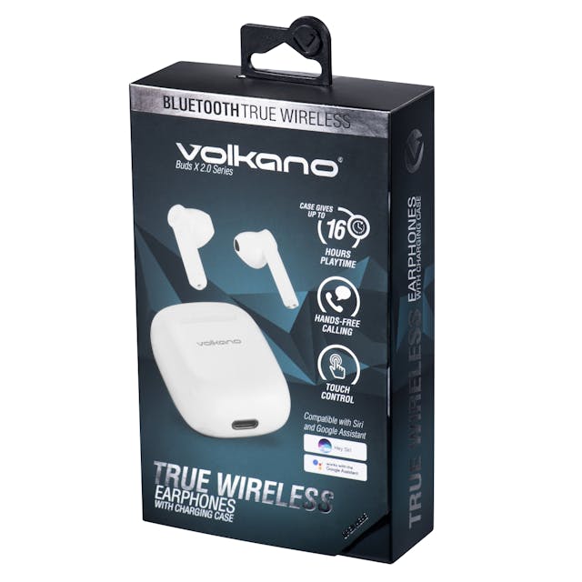 Volkano Buds X 2.0 Series TWS Earphones + Charging Case 