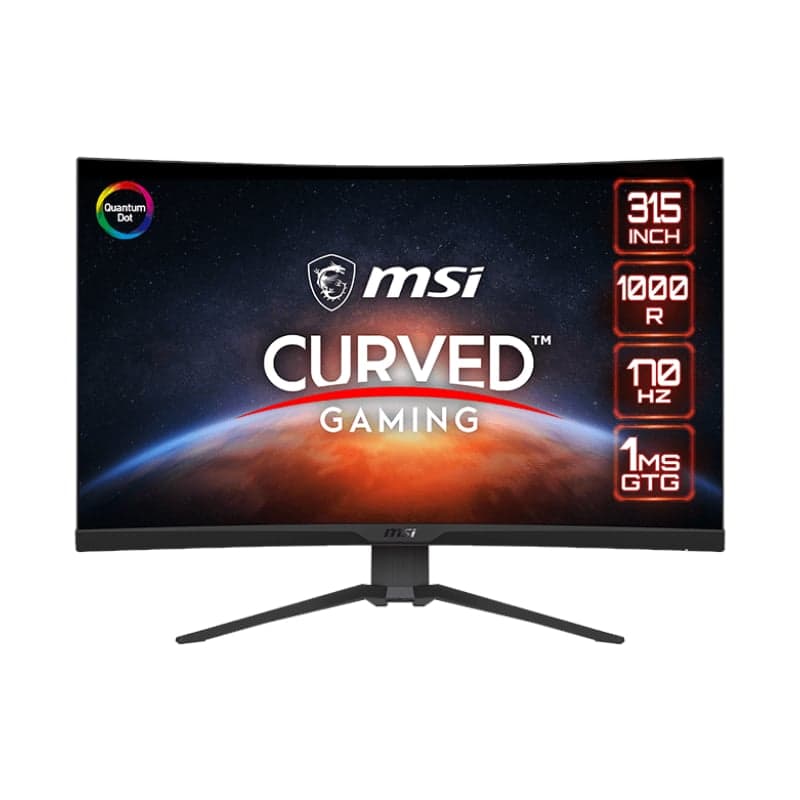 MSI MAG325CQRF QD 31.5″ Gaming Monitor 2560 x 1440 (QHD)