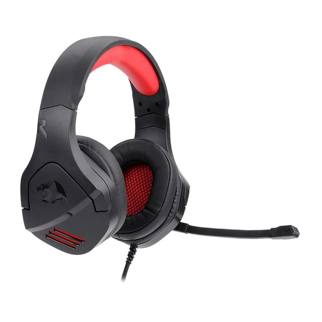 REDRAGON Over-Ear THESEUS Aux Gaming Headset – Black