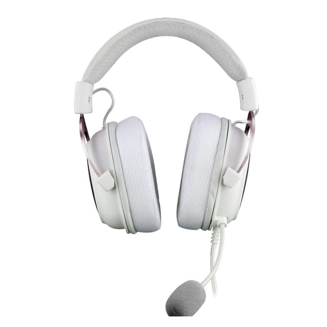 REDRAGON OVER-EAR ZEUS-X WIRED RGB HEADSET – WHITE