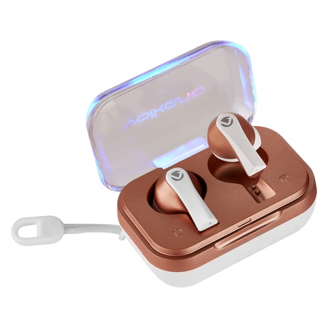 Volkano Equinox Series True Wireless Earphones-Rose Gold