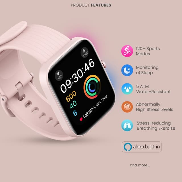 Amazfit GTS 4 mini Flamingo Pink