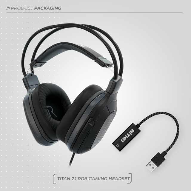 Nitho TITAN 7.1 RGB GAMING HEADSET