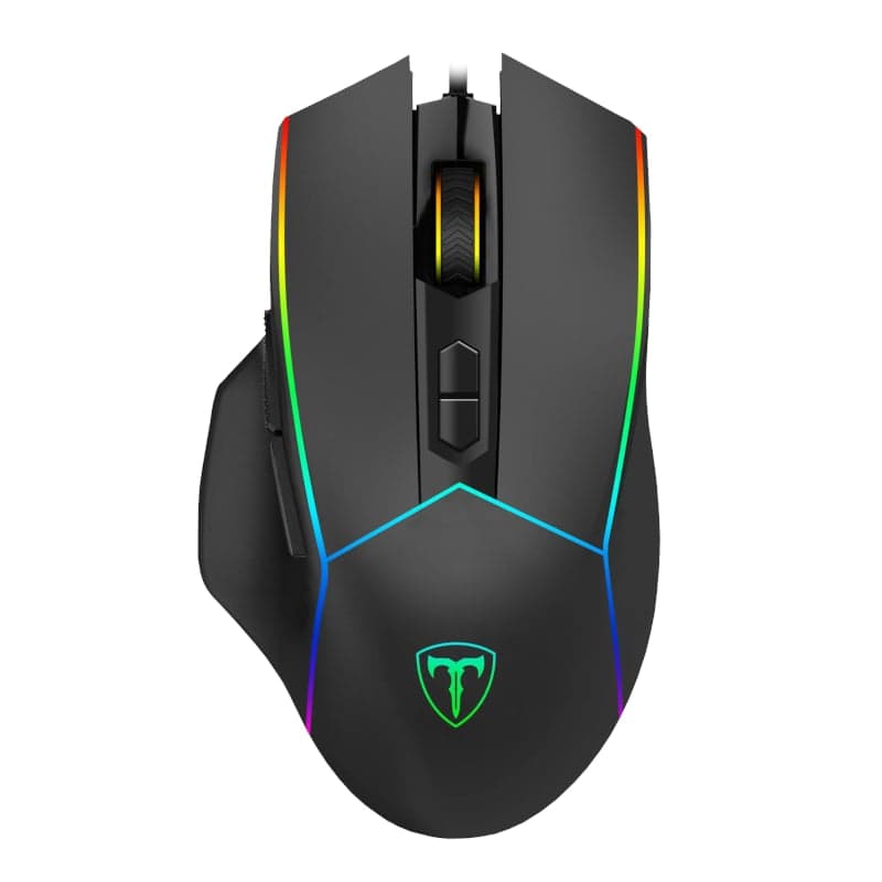 T-Dagger Camaro 12400DPI RGB Gaming Mouse – Black