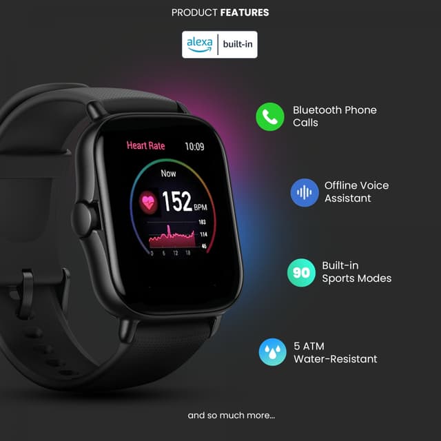 Amazfit GTS 2 Space Black