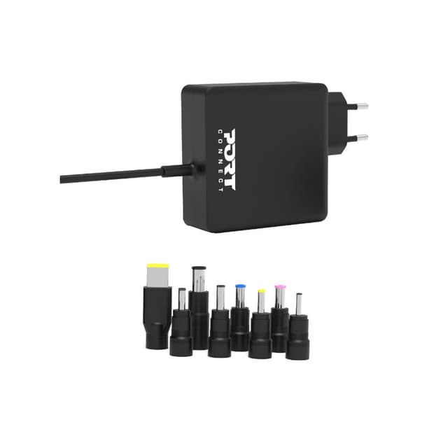 Port Connect 65W Universal Notebook Adapter 1